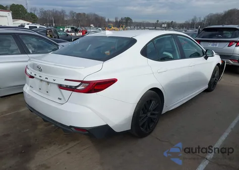 2025 Toyota Camry Se z USA, uszkodzony, nr VIN 4T1DAACK2SU527868